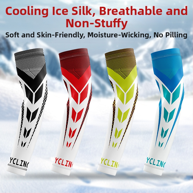 Velosipēdu saules aizsargkrēma roku komplekts vīriešiem vasaras saulessargs āra sporta motocikliem jauns makšķerēšanas plāns elpojošs ledus zīda piedurkne