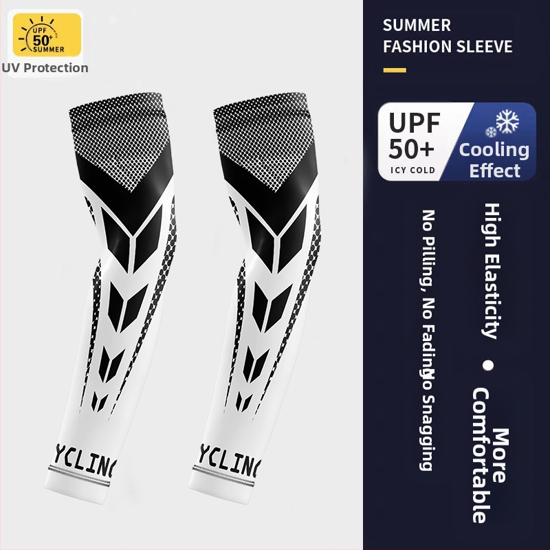 Velosipēdu saules aizsargkrēma roku komplekts vīriešiem vasaras saulessargs āra sporta motocikliem jauns makšķerēšanas plāns elpojošs ledus zīda piedurkne