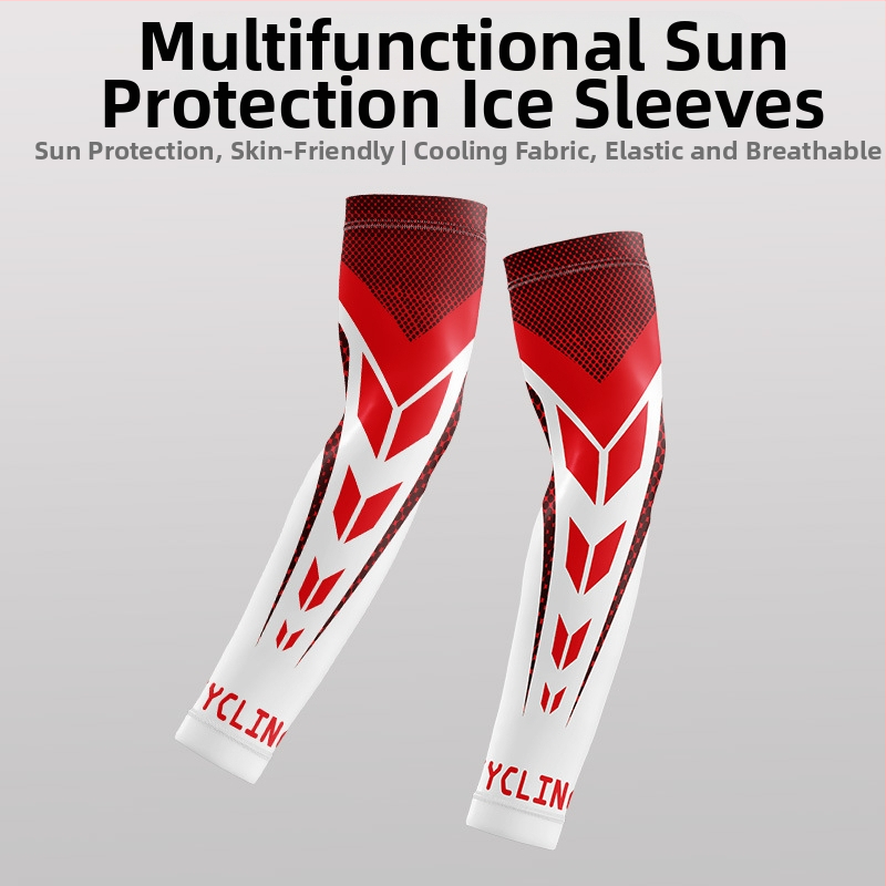 Velosipēdu saules aizsargkrēma roku komplekts vīriešiem vasaras saulessargs āra sporta motocikliem jauns makšķerēšanas plāns elpojošs ledus zīda piedurkne