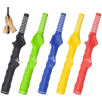 Priză de golf pentru club de golf, swing stick, antrenament pentru începători, corecție a prizei, 5 culori