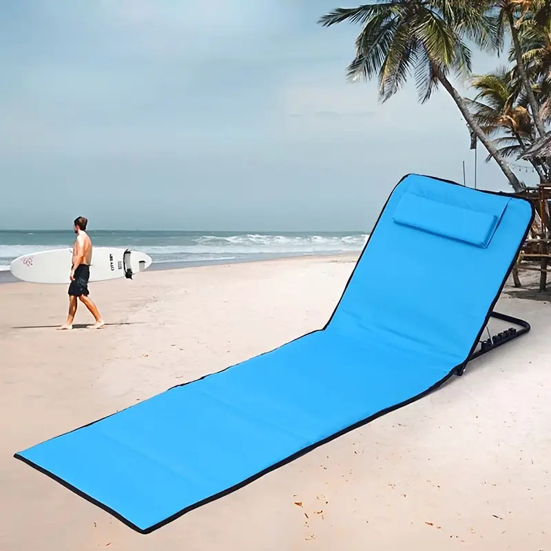 Hulgimüük Oxfordi riidest varikatuse reguleerimine kokkupandav istumis- ja lamamistool, kaheotstarbeline, telkimislõunapaus, niiskuskindel piknikumatt