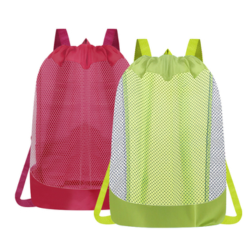 Összecsukható gyermekjáték-tároló táska, kültéri homokásó eszköz, különféle dolgok, gyors tároló hálós táska, hálós strandtáska