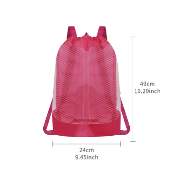 Összecsukható gyermekjáték-tároló táska, kültéri homokásó eszköz, különféle dolgok, gyors tároló hálós táska, hálós strandtáska