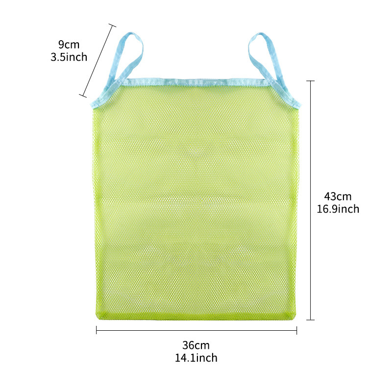 Összecsukható gyermekjáték-tároló táska, kültéri homokásó eszköz, különféle dolgok, gyors tároló hálós táska, hálós strandtáska