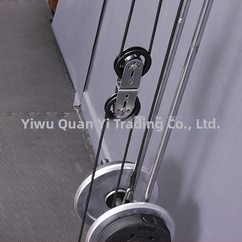 Голямо колело стоманена тел 8-образна двойна ролка фитнес оборудване само ролка/алуминиева сплав жлеб колело найлон ролка фитнес оборудване аксесоари