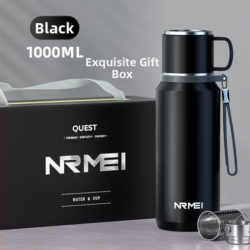 Termoskruus suure mahutavusega meeste 316 roostevabast terasest 24 uus suur pakkumine piiratud talvise hautatud tee vee eralduskannuga