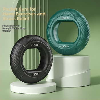 Silikoonist haaratsiga käepidemega pall randmejõu käelihaste treenimiseks viie sõrmega jõu taastusravi haardega ringikujuline treeningvarustus