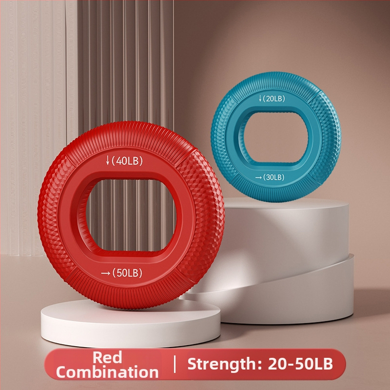 Silikoonist haaratsiga käepidemega pall randmejõu käelihaste treenimiseks viie sõrmega jõu taastusravi haardega ringikujuline treeningvarustus