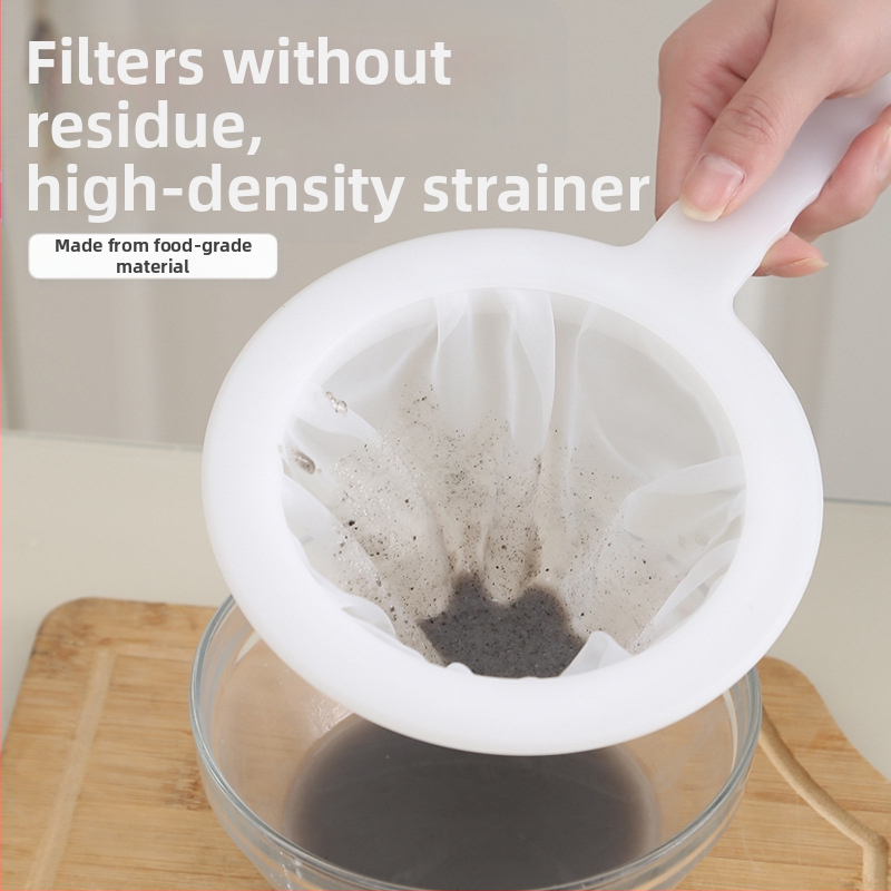 Namų virtuvė Sojų pieno filtro likučių sulčių filtro sietas Ypač smulkus kiaurasamtis Kinų medicinos rankinis kiaurasamtis