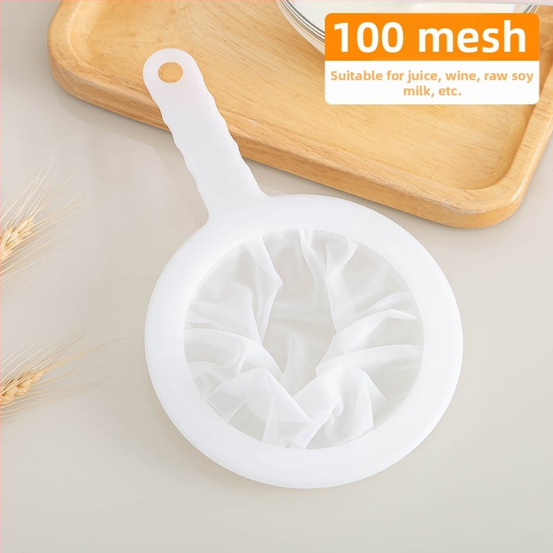 Namų virtuvė Sojų pieno filtro likučių sulčių filtro sietas Ypač smulkus kiaurasamtis Kinų medicinos rankinis kiaurasamtis