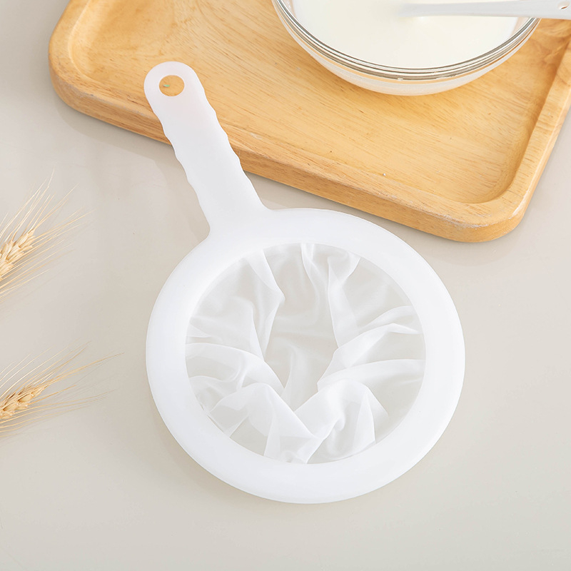 Namų virtuvė Sojų pieno filtro likučių sulčių filtro sietas Ypač smulkus kiaurasamtis Kinų medicinos rankinis kiaurasamtis