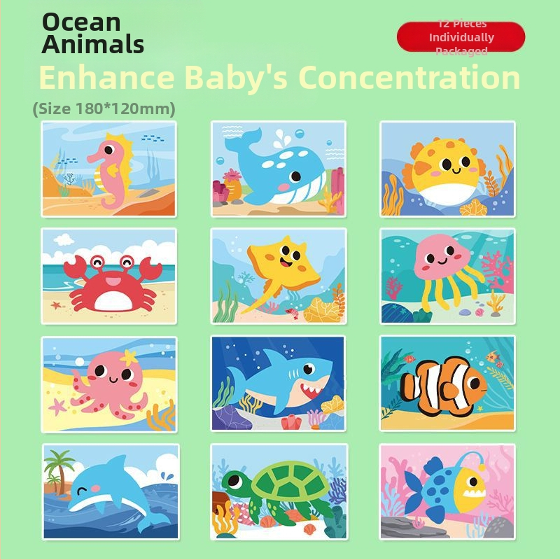 Παιδικά χειροποίητα αυτοκόλλητα Diy3D στερεοφωνικά αυτοκόλλητα Eva Princess Νηπιαγωγείο Υλικό παραγωγής πακέτου κοριτσιών εκπαιδευτικά αυτοκόλλητα παιχνίδια