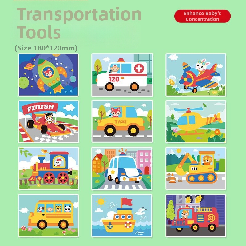 Παιδικά χειροποίητα αυτοκόλλητα Diy3D στερεοφωνικά αυτοκόλλητα Eva Princess Νηπιαγωγείο Υλικό παραγωγής πακέτου κοριτσιών εκπαιδευτικά αυτοκόλλητα παιχνίδια