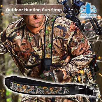 Ιμάντας όπλου για τακτικές εξωτερικές χρήσεις, πολυλειτουργικός, ρυθμιζόμενος ιμάντας ώμου δύο σημείων, παχύρρευστο, άνετο, ανθεκτικό στη φθορά, αντιολισθητικό σχοινί όπλου