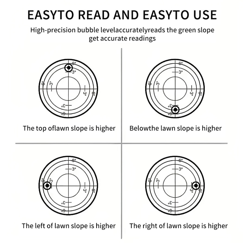 Golf vízmérték sapka klip golfjelölő kreatív ütőjelölő sapka klip kiváló minőségű fém zöld sapka