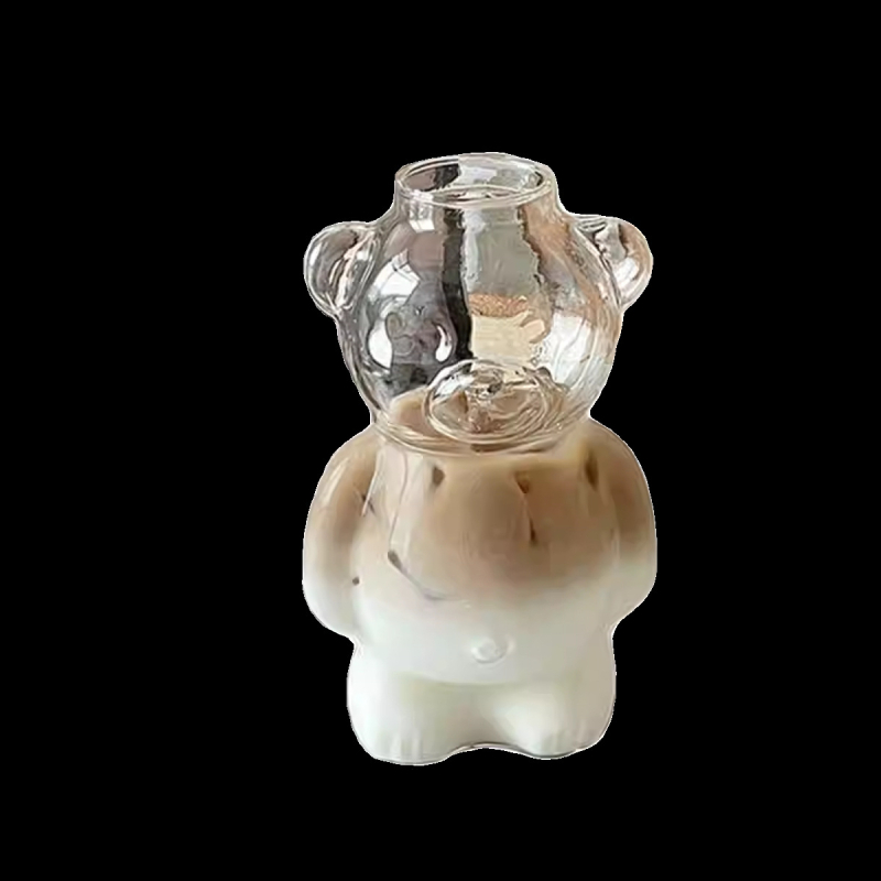 Internetes híresség étterem medvebögre kávésbögre aranyos rajzfilm pohár kreatív pohár gyümölcslé pohár tejes tea bögre