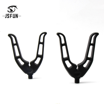 Határokon átnyúló fekete nejlon műanyag tengeri bottartó fej pontyhorgász kiegészítők horgászbot tartó akkumulátor tartó horgászfelszerelések