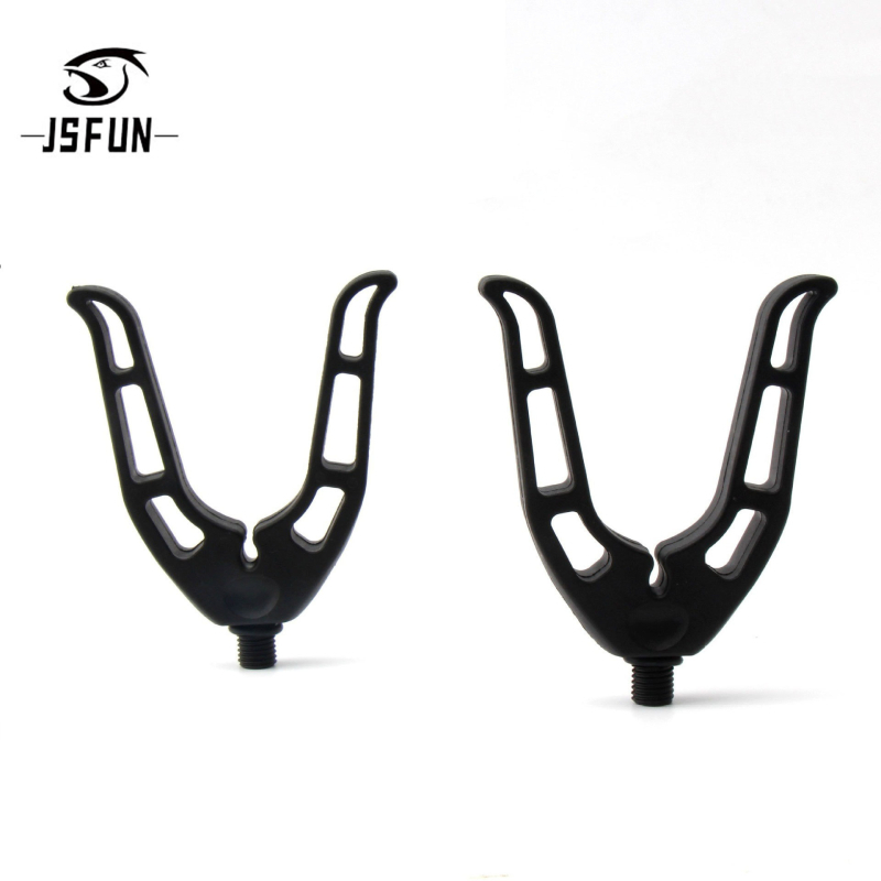 Határokon átnyúló fekete nejlon műanyag tengeri bottartó fej pontyhorgász kiegészítők horgászbot tartó akkumulátor tartó horgászfelszerelések