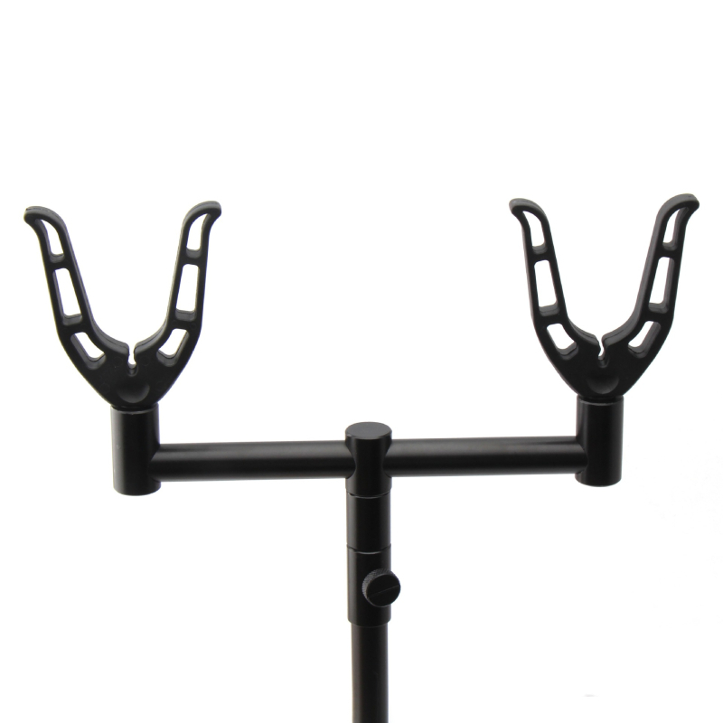 Határokon átnyúló fekete nejlon műanyag tengeri bottartó fej pontyhorgász kiegészítők horgászbot tartó akkumulátor tartó horgászfelszerelések