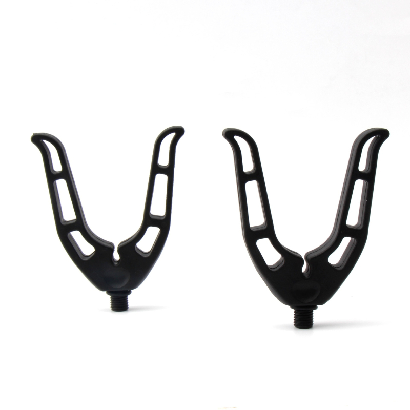 Határokon átnyúló fekete nejlon műanyag tengeri bottartó fej pontyhorgász kiegészítők horgászbot tartó akkumulátor tartó horgászfelszerelések