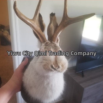 Ανεξάρτητος Σταθμός Εκρηκτικό Κέρατο Κουνέλι Παραδοσιακή ταρίχευση σε μαύρες ξύλινες πλάκες Διακοσμήσεις δώρων εγκαινίων σπιτιού