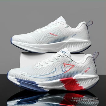 360X Marathon Könnyű, Ütéscsillapító, Teljes Tenyérrel Ragasztott, Szénszálas, Professzionális Futócipők Férfi Téli Ifjúsági Diák Sport Futócipők