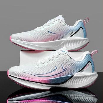 360X Marathon Könnyű, Ütéscsillapító, Teljes Tenyérrel Ragasztott, Szénszálas, Professzionális Futócipők Férfi Téli Ifjúsági Diák Sport Futócipők