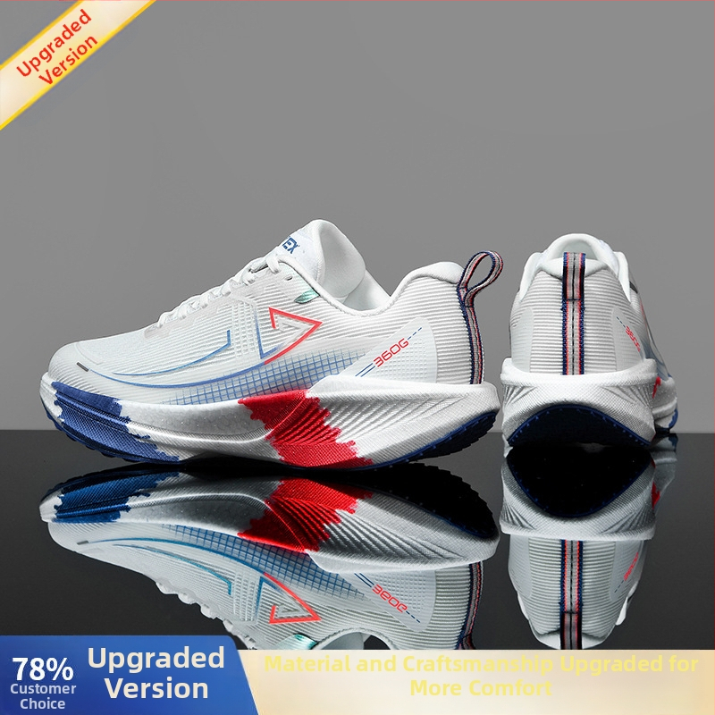 360X Marathon Könnyű, Ütéscsillapító, Teljes Tenyérrel Ragasztott, Szénszálas, Professzionális Futócipők Férfi Téli Ifjúsági Diák Sport Futócipők