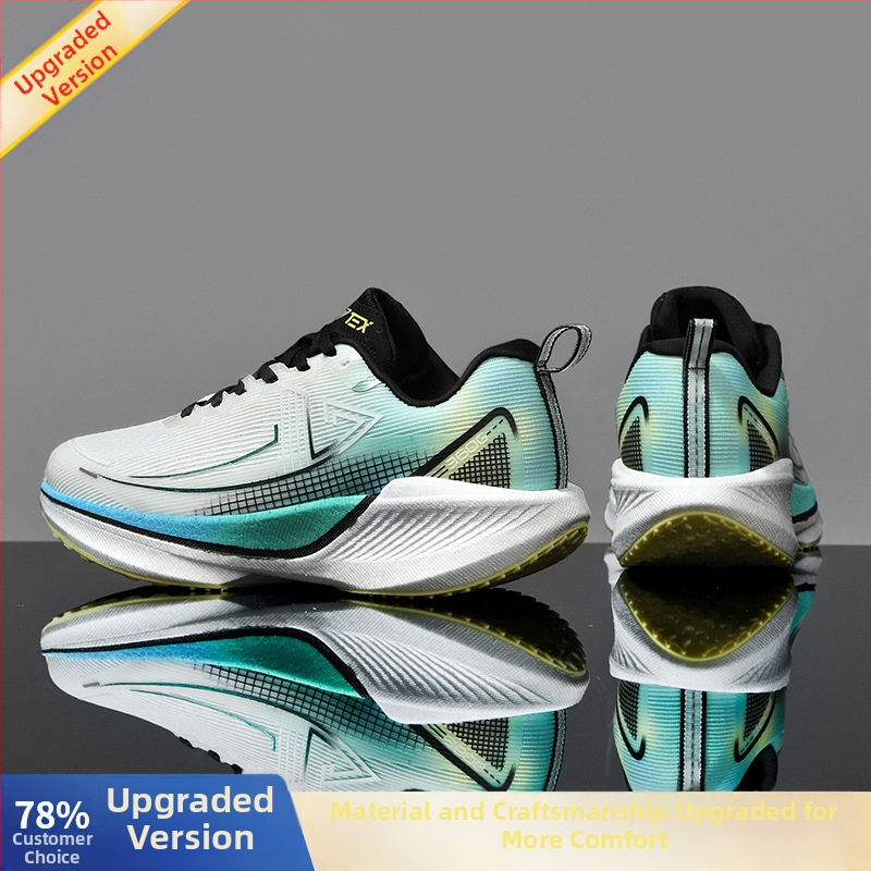 360X Marathon Könnyű, Ütéscsillapító, Teljes Tenyérrel Ragasztott, Szénszálas, Professzionális Futócipők Férfi Téli Ifjúsági Diák Sport Futócipők