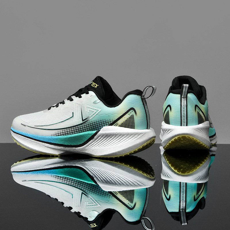 360X Marathon Könnyű, Ütéscsillapító, Teljes Tenyérrel Ragasztott, Szénszálas, Professzionális Futócipők Férfi Téli Ifjúsági Diák Sport Futócipők