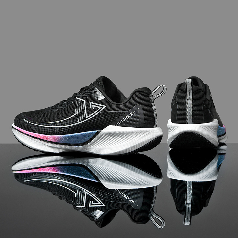 360X Marathon Könnyű, Ütéscsillapító, Teljes Tenyérrel Ragasztott, Szénszálas, Professzionális Futócipők Férfi Téli Ifjúsági Diák Sport Futócipők