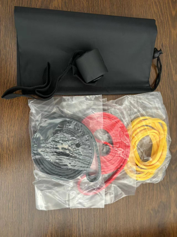 GPPNKC pasipriešinimo juostos kostiumas, skirtas vyrams ir moterims, skirta fitneso pratimams patalpose, su durų inkaru.