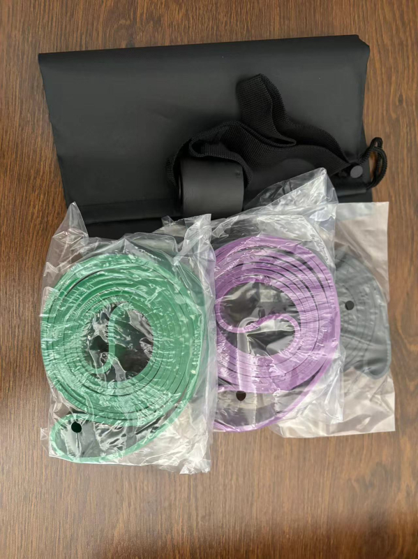 GPPNKC pasipriešinimo juostos kostiumas, skirtas vyrams ir moterims, skirta fitneso pratimams patalpose, su durų inkaru.