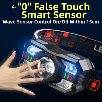 Tugeva valgusega esilaterna plahvatuse nimel on intelligentne induktsioonmultifunktsionaalne välistingimustes kasutatav öine kalapüük pikamaa kaasaskantav laetav töötav kaevurilamp