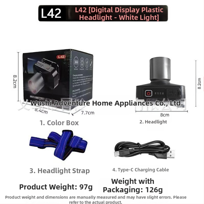 Tugeva valgusega esilaterna plahvatuse nimel on intelligentne induktsioonmultifunktsionaalne välistingimustes kasutatav öine kalapüük pikamaa kaasaskantav laetav töötav kaevurilamp