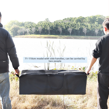 Paksendatud veekindel must hoiukott välistingimustes reisimiseks magamiskott telk laud ja tool telkimisvarustuse hoiukott seljakott kandekott