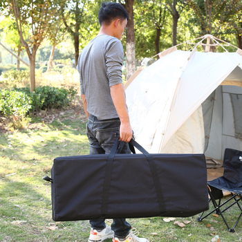 Paksendatud veekindel must hoiukott välistingimustes reisimiseks magamiskott telk laud ja tool telkimisvarustuse hoiukott seljakott kandekott