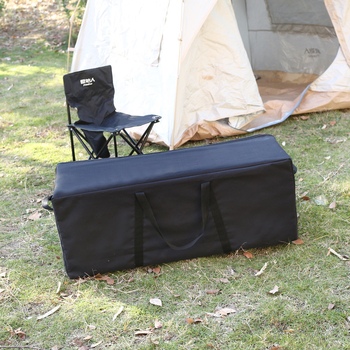 Paksendatud veekindel must hoiukott välistingimustes reisimiseks magamiskott telk laud ja tool telkimisvarustuse hoiukott seljakott kandekott