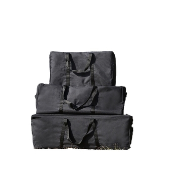 Paksendatud veekindel must hoiukott välistingimustes reisimiseks magamiskott telk laud ja tool telkimisvarustuse hoiukott seljakott kandekott