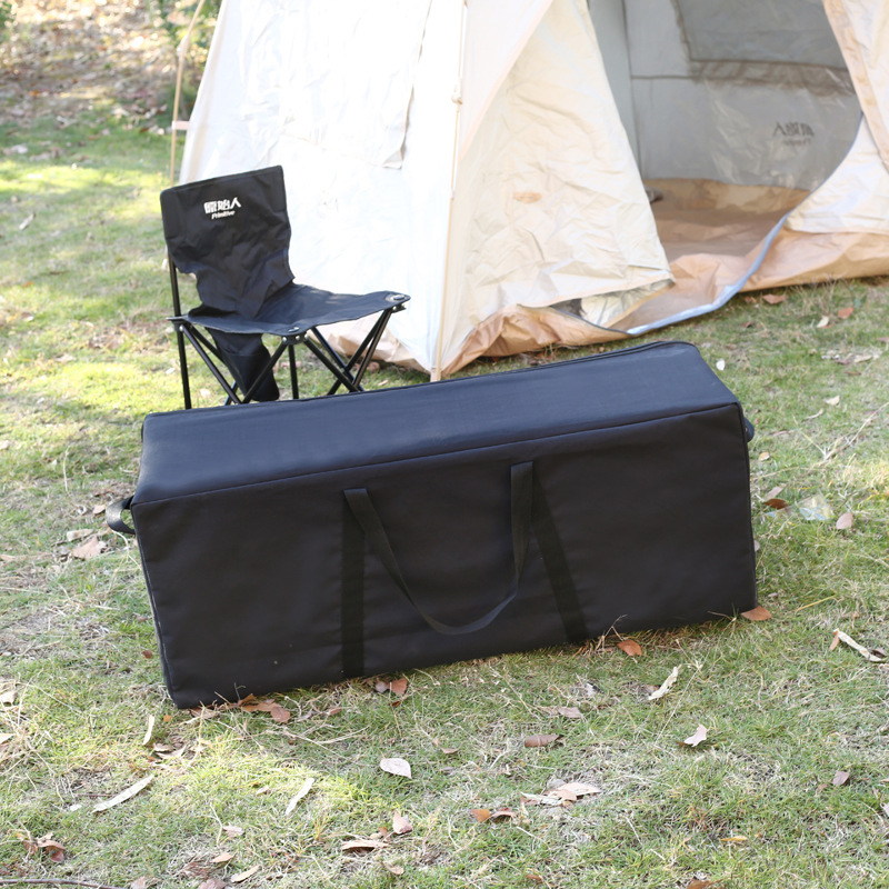 Paksendatud veekindel must hoiukott välistingimustes reisimiseks magamiskott telk laud ja tool telkimisvarustuse hoiukott seljakott kandekott