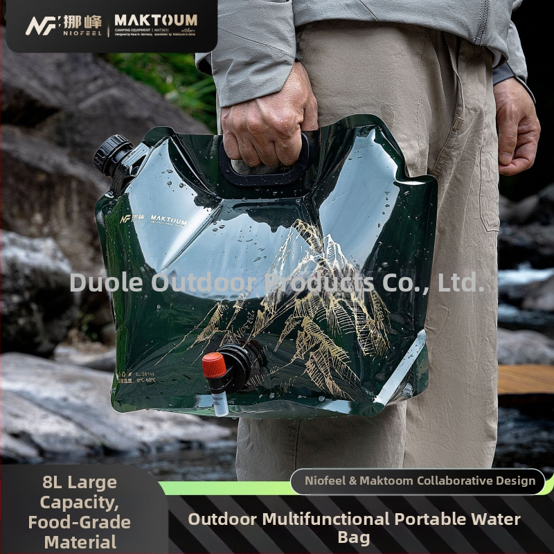Nuofeng | Makotu Joint Water Bag 8L Сгъваема чанта за съхранение на вода за къмпинг на открито