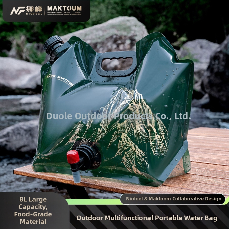 Nuofeng | Makotu Joint Water Bag 8L Сгъваема чанта за съхранение на вода за къмпинг на открито