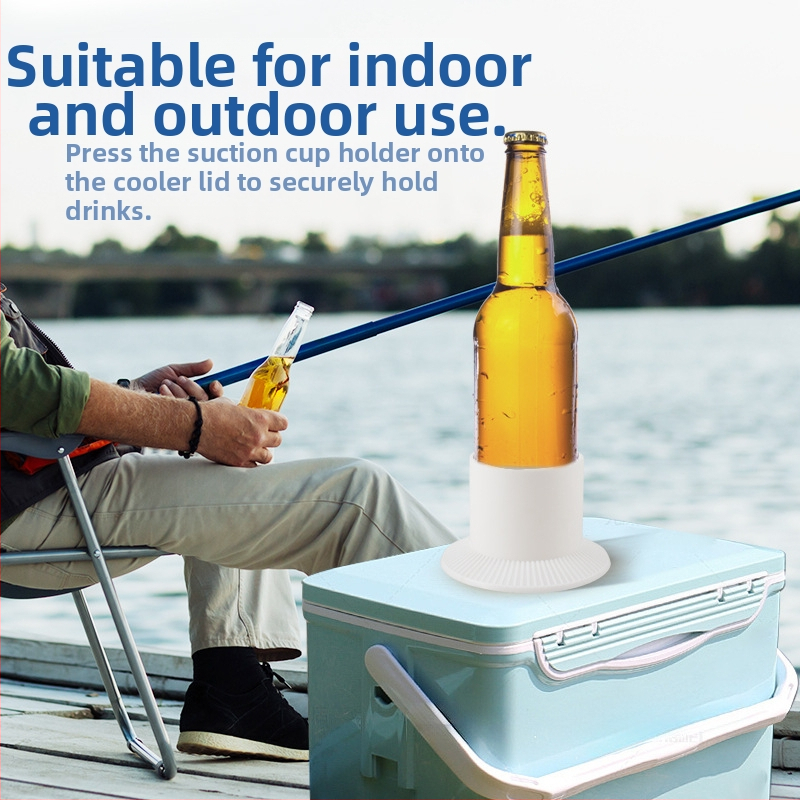 Държач за чаши за кемпери, аксесоари за кораби, яхти, риболов, място за лодки, гумен държач за вендуза за кола, държач за чаши за вода