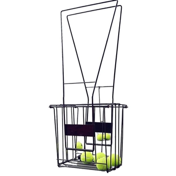 Ratastega tennisekorv, automaatne pallide pealevõtmine, korv/raam/korv, tennisepallide pealevõtmine, tennisekäru 72 tennisepalli