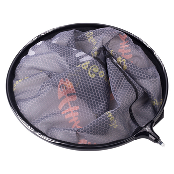 Състезателна чанта за риболовна мрежа от въглероден карбон, без кука, черна ямка, нано ултралека титаниева сплав, плътна, задълбочена