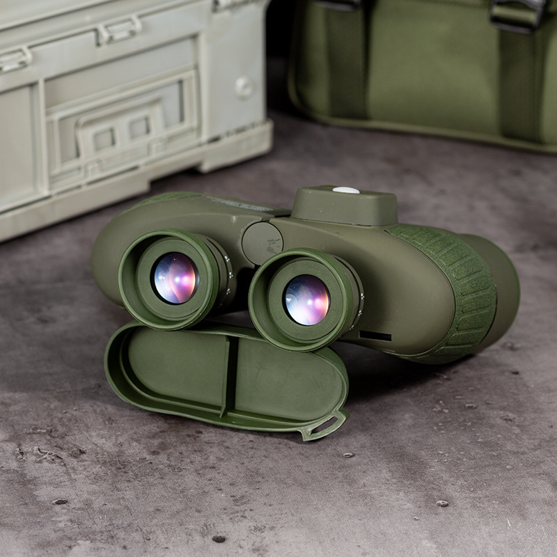 Hulgimüük 10x50 kompassiga binoklid veekindlad uduvastased HD teleskoobid HD suure võimsusega öise nägemisega hämaras kasutamiseks