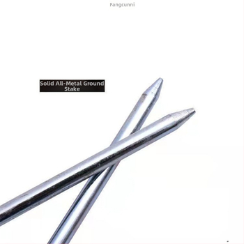 Удебелена двойнокръгла скоба за морски въдици, проста скоба за риболов с двойно предназначение, вкарвана в земята, морска въдица за дълги разстояния, удължена и удебелена стойка за въдици