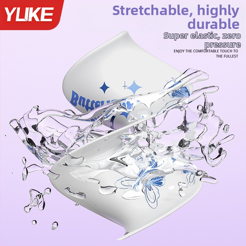 Силиконова шапка за плуване за жени, водоустойчива, антихлорна, за дълга коса, големи размери, защита за уши за възрастни мъже, двустранно принтирана шапка за плуване