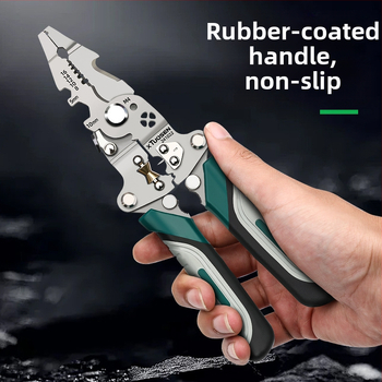 Tuosen kliješta za skidanje izolacije s preklopnih vodova, višenamjenska kliješta za rezanje vodova, specijalna kliješta za električare, kliješta za skidanje izolacije