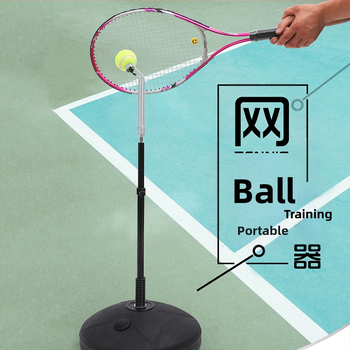 Vidaus teniso treniruoklis Kėlimo simuliatorius Teniso sūpynės Lauko kamuoliuko rinkimo fiksuoto veiksmo pratimai
